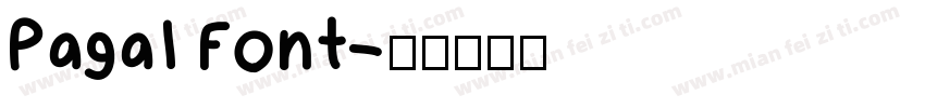 Pagal Font字体转换